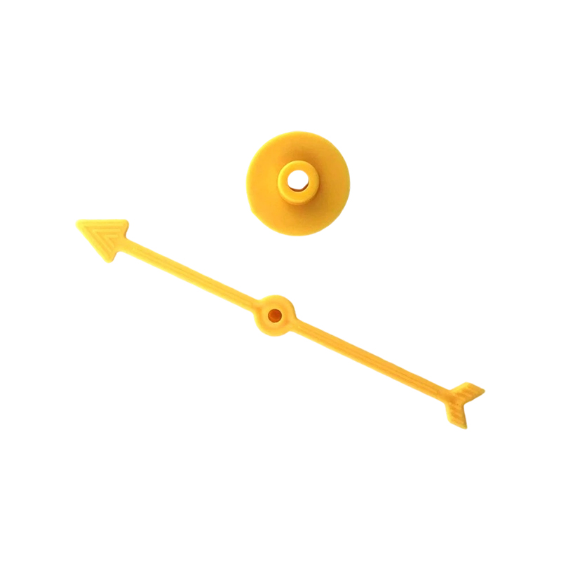 Kulay ng plastic rotating game arrow accessories