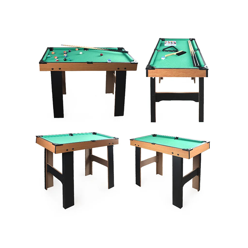 4-in-1 Multi-Game Table na may Foosball, Air Hockey, Table Tennis, at Pool