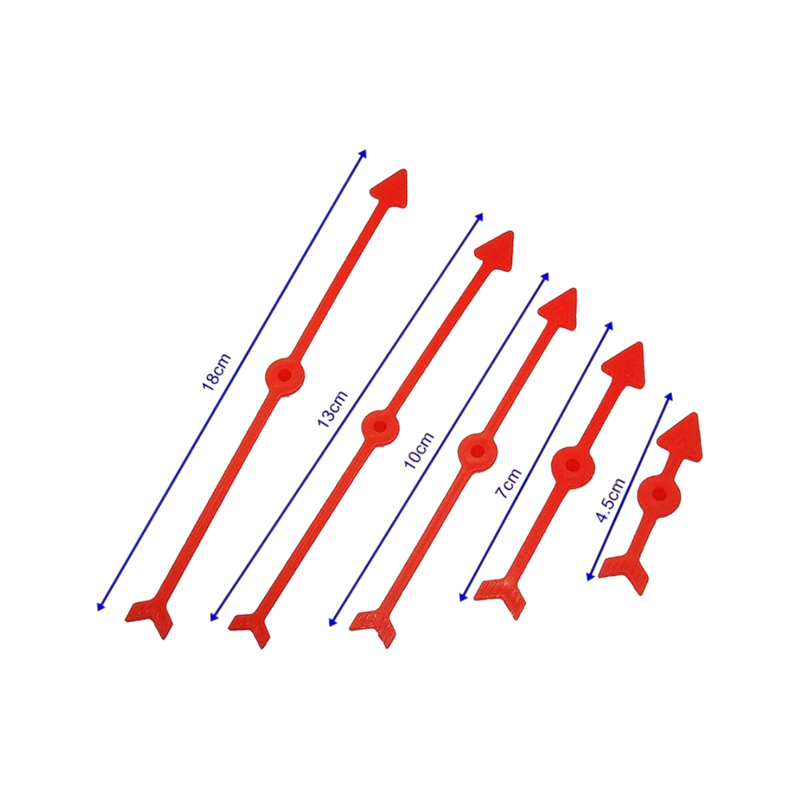 Kulay ng plastic rotating game arrow accessories