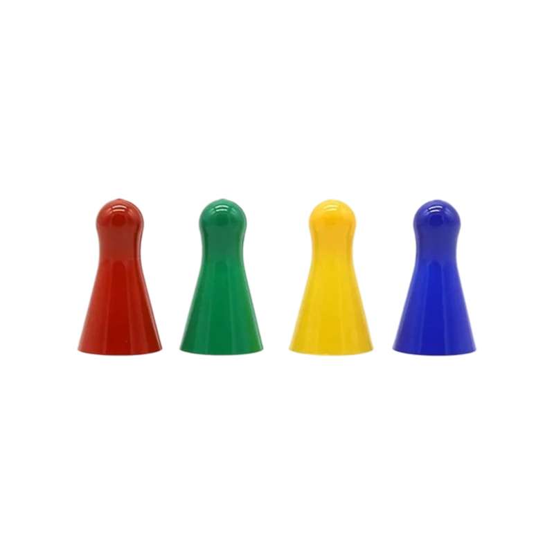Maraming kulay na Plastic Ludo pawns
