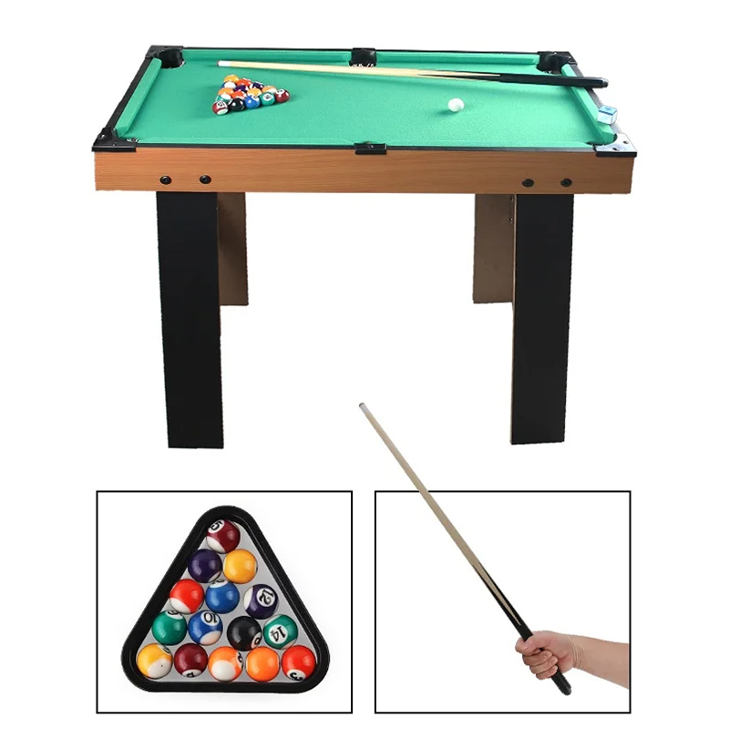 4-in-1 Multi-Game Table na may Foosball, Air Hockey, Table Tennis, at Pool