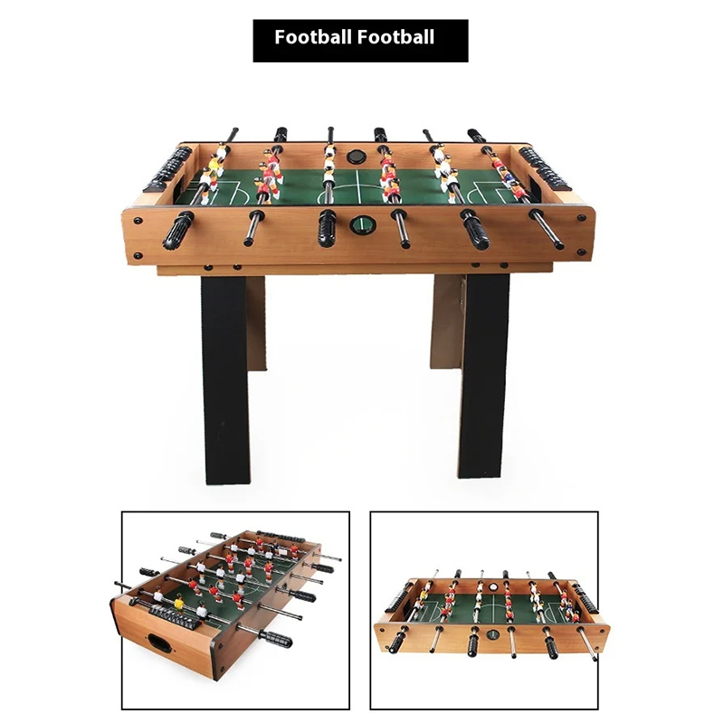 4-in-1 Multi-Game Table na may Foosball, Air Hockey, Table Tennis, at Pool