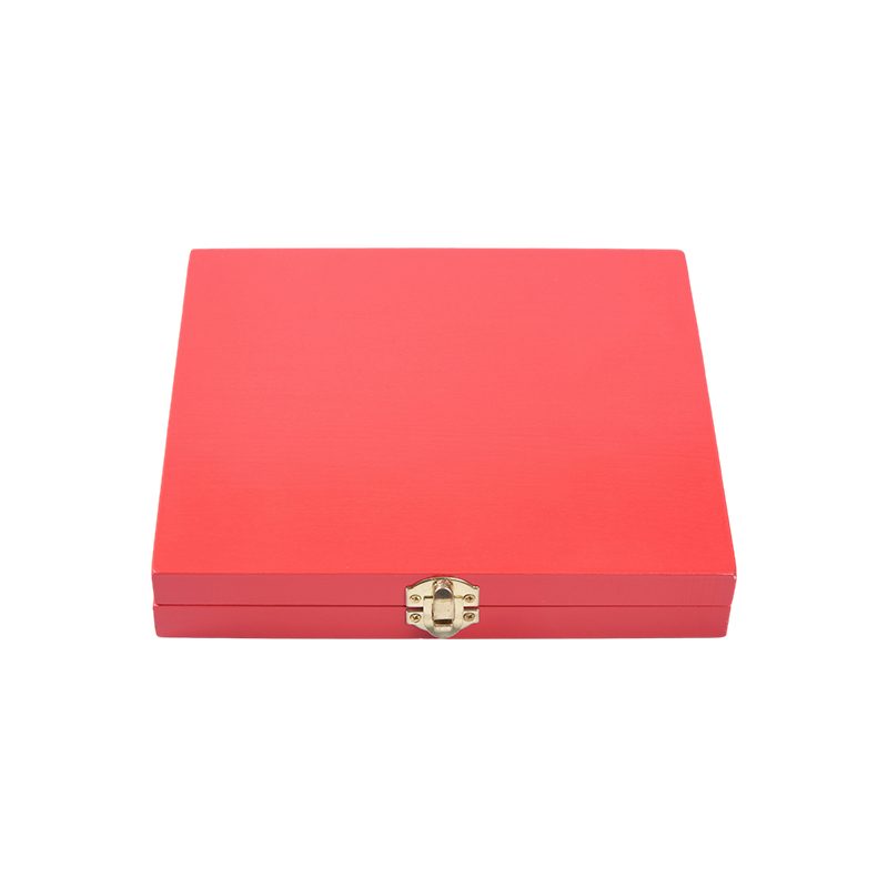 Portable Redwood Box Dual Game Set (Domino at Poker)