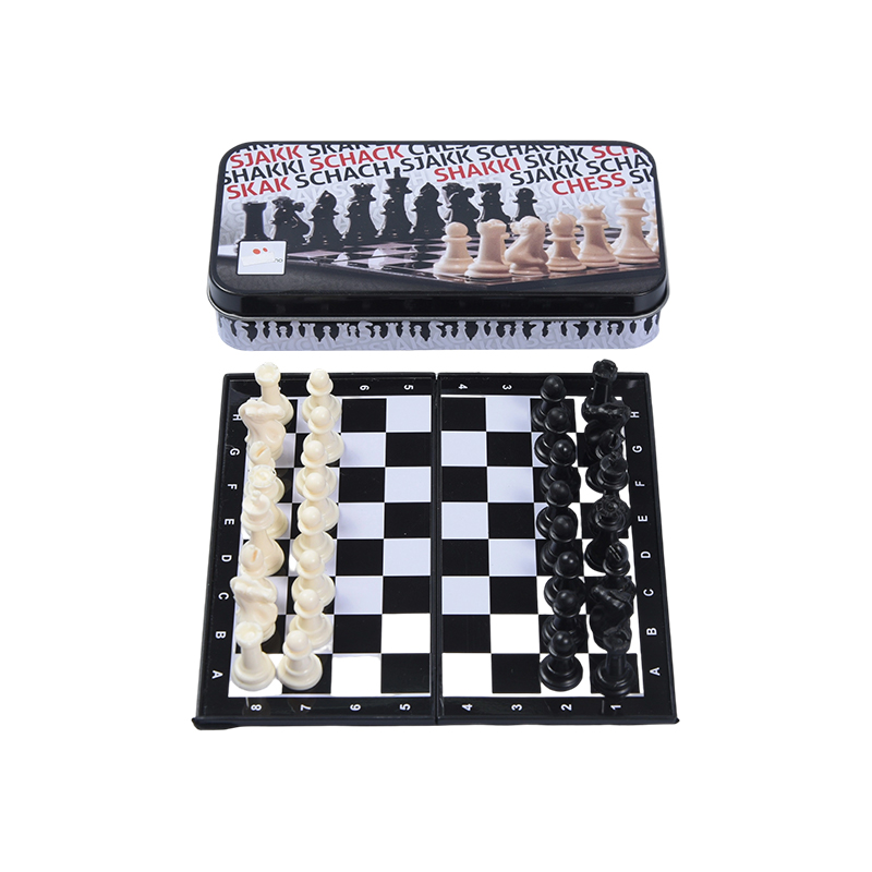 Mini Tin box Chess Set