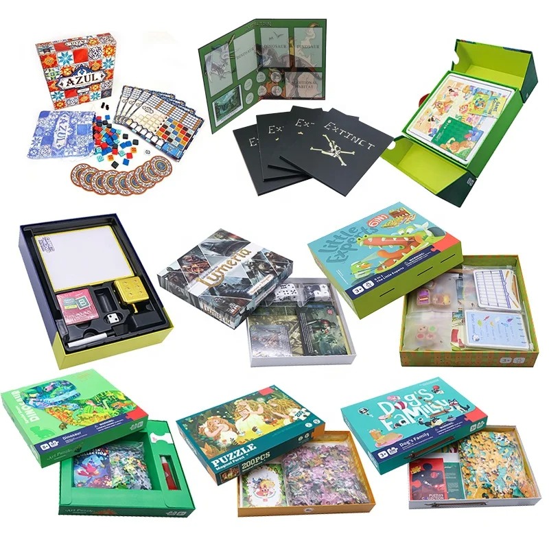 Koleksyon ng Custom na Board Game - Multi-Theme Family Gaming Set