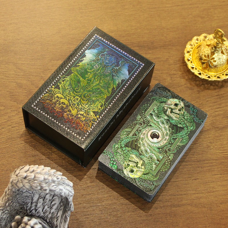 Mystical Green & Gold Edition - Mga Tarot Card ng Mythology ng Kesulu