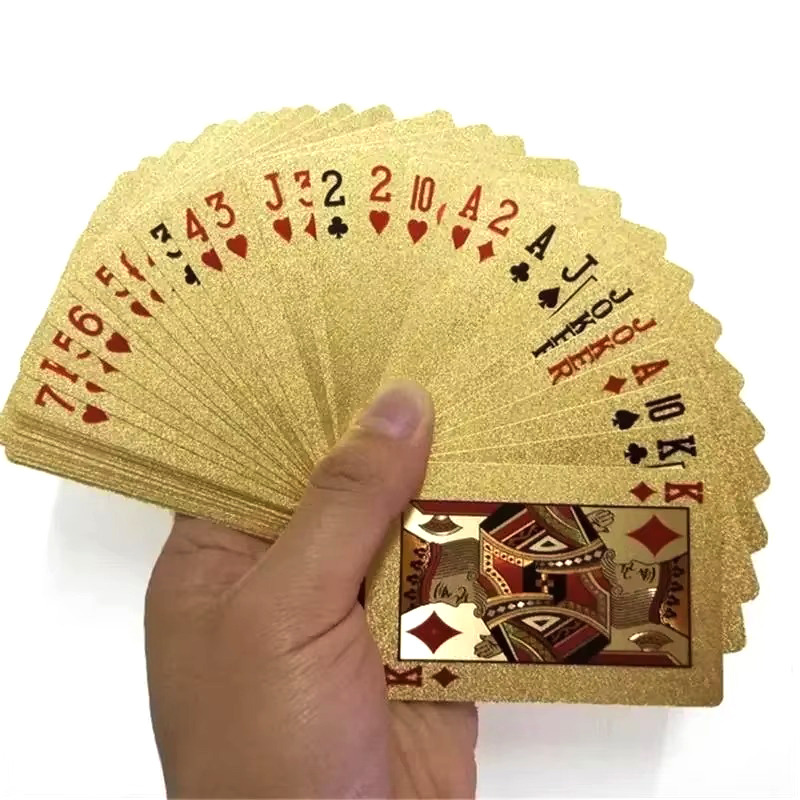 Gold-Plated Playing Cards