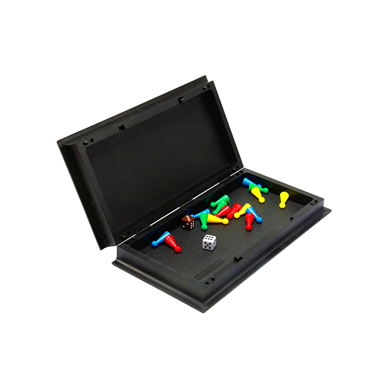 Portable Magnetic Board Game na may Dice and Pieces Classic Ludo Game Set