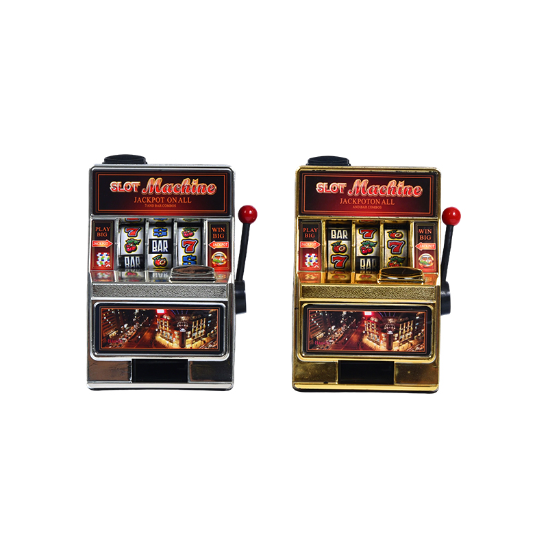 Classic Mini Slot Machine Toy – Pilak at Gintong Dual Pack