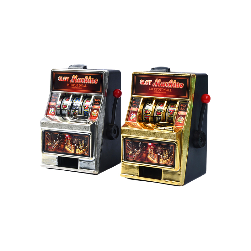 Classic Mini Slot Machine Toy – Pilak at Gintong Dual Pack
