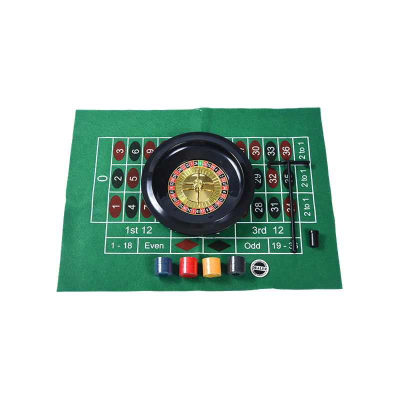 Deluxe Roulette Set – 4-Piece Game Set sa Vibrant Packaging