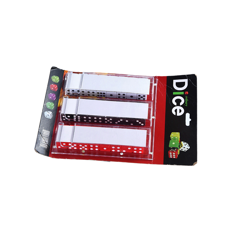 3 Set ng 10 Dice Bawat isa sa Display Packaging Assorted Dice Set
