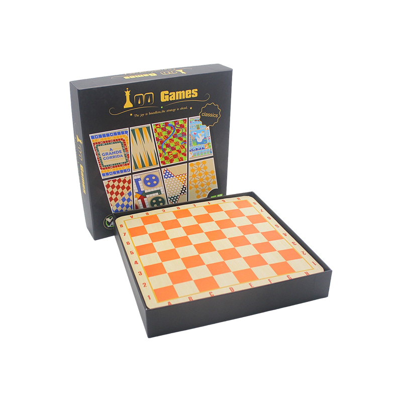 Classic Board Game Collection sa Gift Box 100-in-1