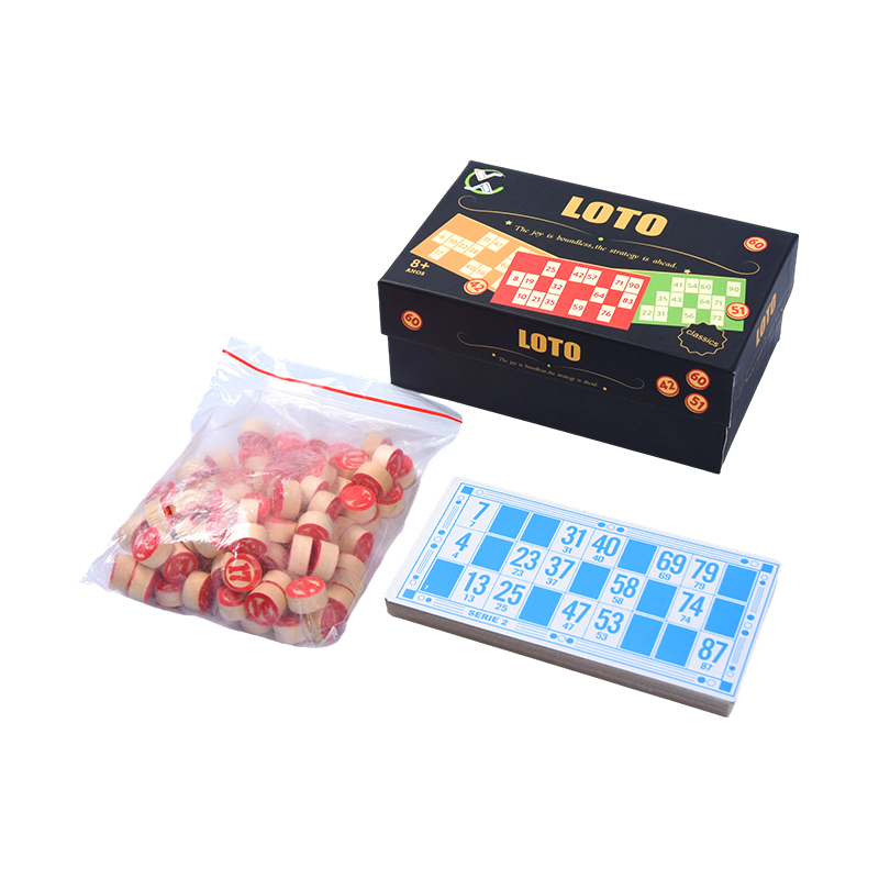 LOTO (Bingo-Style) Game Set – Kumpleto sa Token, Card, at Storage Box
