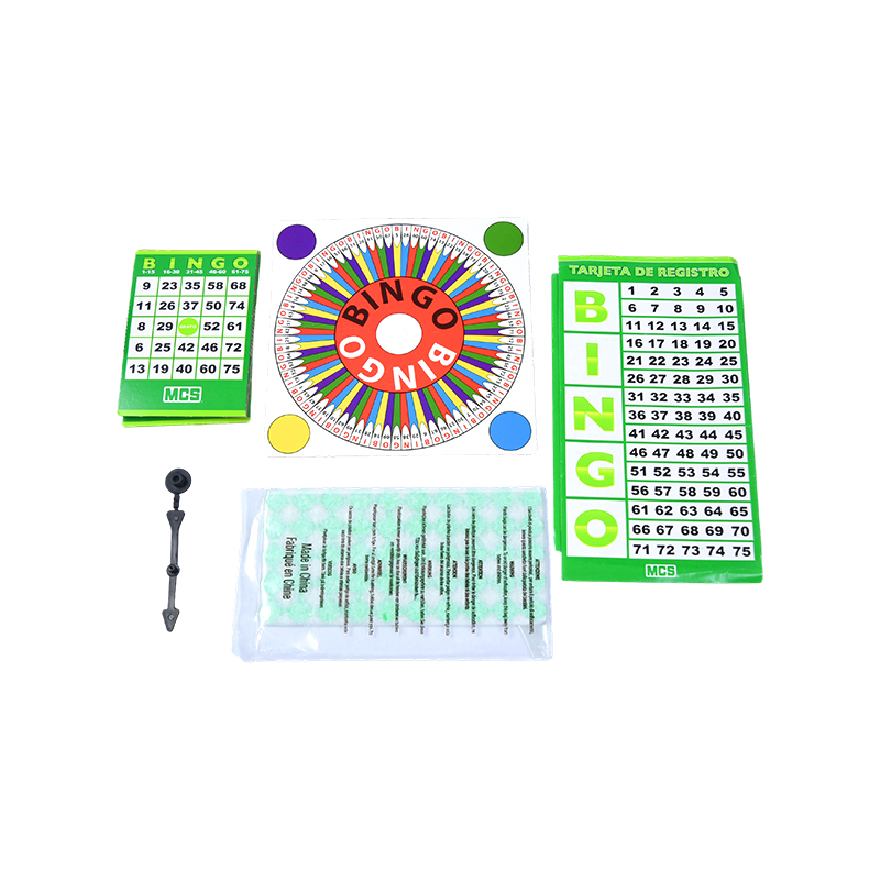 Kumpleto sa Lahat ng Mahahalagang Bahagi Classic BINGO Game Set