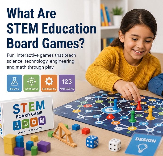 Ano ang STEM education board games?
